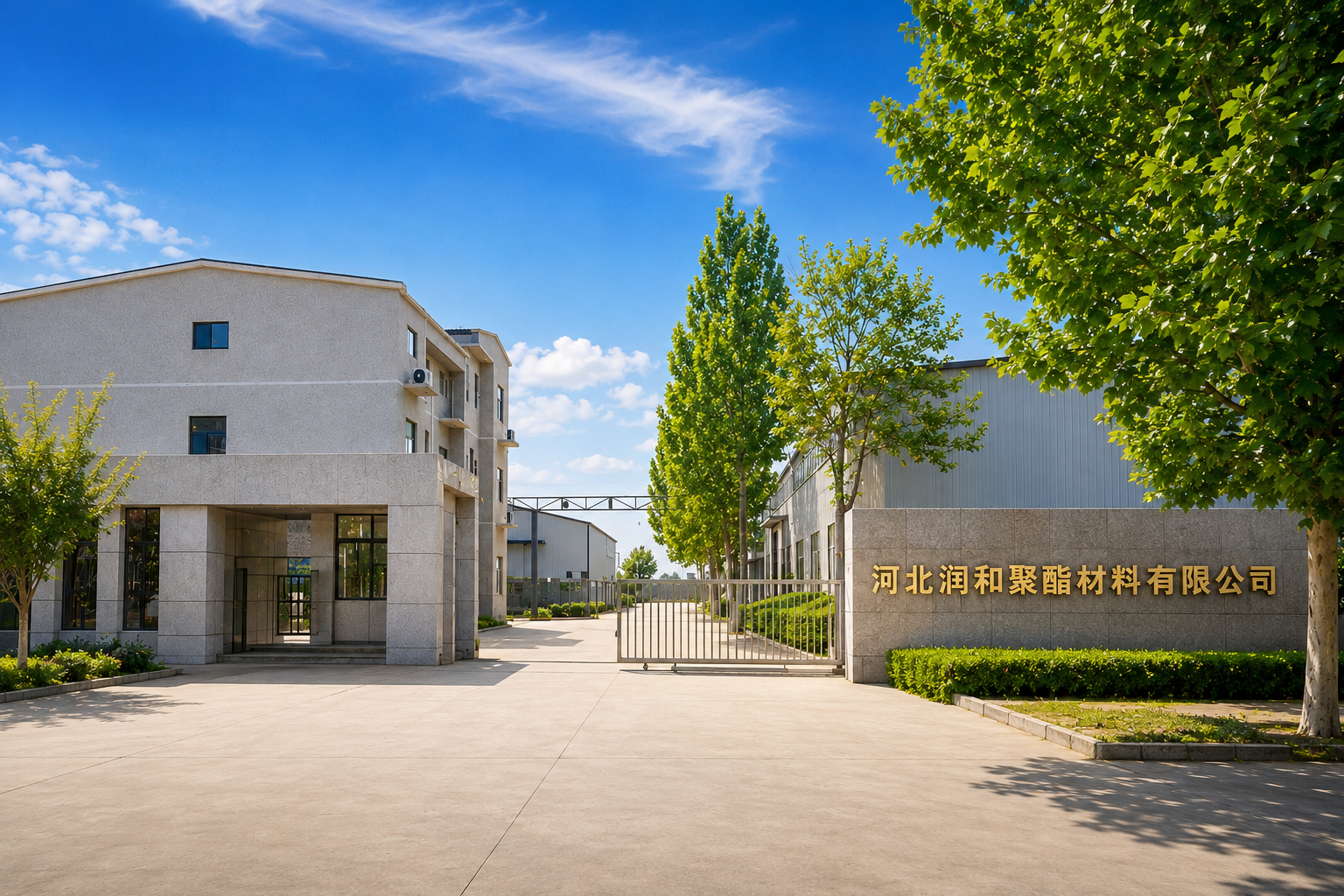 河北润和聚酯材料有限公司厂区
